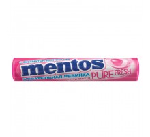 Жевательная резинка MENTOS Pure Fresh (Ментос) "Ролл Тутти-Фрутти", 15,5 г, 87546