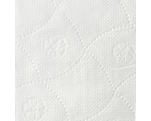 Бумага туалетная бытовая, спайка 4 шт., 3-х слойная, (4х18 м), LAIMA, белая, 128724