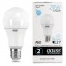 Лампа светодиодная GAUSS, 20(150)Вт, цоколь Е27, груша, холодный белый, 25000ч, LED A60-20W-6500-E27