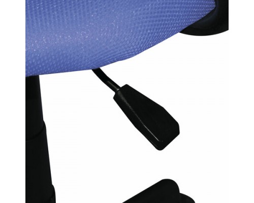 Кресло компактное BRABIX Flip MG-305, ткань TW, синее/черное, 531919