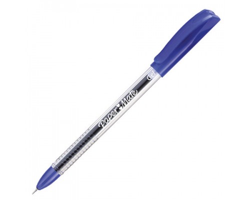 Ручка гелевая PAPER MATE Jiffy, СИНЯЯ, игольчатый узел 0,7мм, линия 0,5мм, 2084419