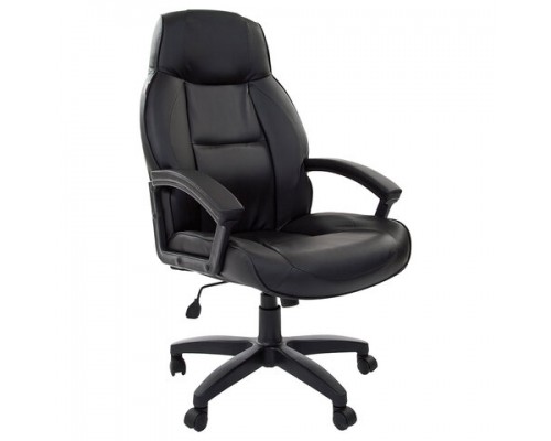 Кресло офисное BRABIX Formula EX-537, экокожа, черное, 531388