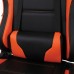 Кресло компьютерное BRABIX GT Racer GM-100, две подушки, экокожа, черное/оранжевое, 531925