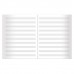 Тетрадь для нот А4 24л, обложка мелов. картон, вертикальная, на скобе, BRAUBERG, Музыка, 125417