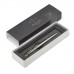 Ручка гелевая PARKER Jotter Stainless Steel GT, корпус серебристый, позол. детали, черная, 2020647