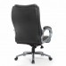 Кресло офисное BRABIX PREMIUM Strong HD-009, НАГРУЗКА до 200 кг, экокожа черная, ткань серая, 531945