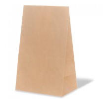 Крафт пакет бумажный 22х12х29 см, плотность 70 г/м2, 606865