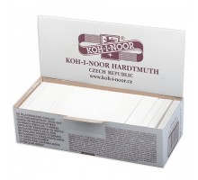 Мел белый KOH-I-NOOR (Чехия), набор 100 шт., квадратный, 11150200000