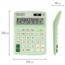 Калькулятор настольный BRAUBERG EXTRA PASTEL-12-LG (206x155мм), 12 разрядов, МЯТНЫЙ, 250488