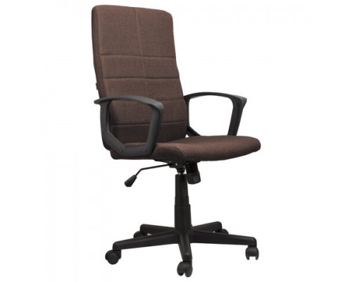 Кресло офисное BRABIX Focus EX-518, ткань, коричневое, 531577