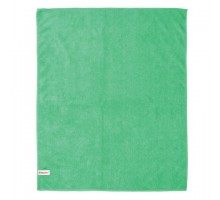 Тряпка для мытья пола из микрофибры, СУПЕР ПЛОТНАЯ, 70х80 см, зелёная, LAIMA, 603931