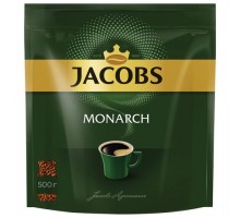 Кофе растворимый JACOBS "Monarch" 500 г, сублимированный, 8052130
