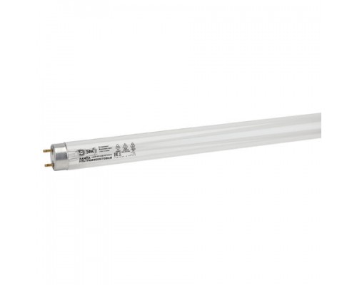 Лампа БАКТЕРИЦИДНАЯ ультрафиолетовая ЭРА UV-С, 30 Вт, G13, трубка 90 см, 48973