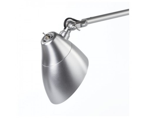 Настольная лампа светильник SONNEN PH-104, подставка, LED, 8 Вт, метал, серый, 236691