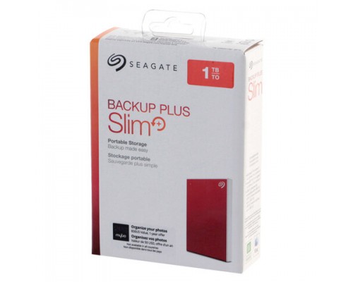 Внешний жесткий диск SEAGATE Backup Plus Slim 1TB, 2.5