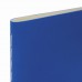 Тетрадь A5 (147х210мм) 48л, сшивка, клетка, кожзам SoftTouch, синий, BRAUBERG RAINBOW, 403876