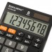 Калькулятор настольный BRAUBERG ULTRA-08-BK, КОМПАКТНЫЙ (154x115мм), 8 разрядов, ЧЕРНЫЙ, 250507