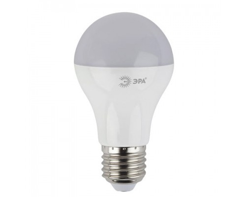Лампа светодиодная ЭРА, 11(100)Вт, цоколь E27, грушевидная, тепл. бел. 25000ч,LED smdA60-11w-827-E27