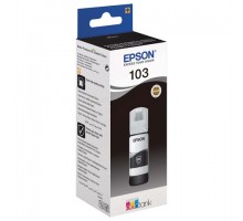 Чернила EPSON 103 (C13T00S14A) для СНПЧ EPSON L3100/L3101/L3110/L3150/L3151/L1110, черные, ОРИГИНАЛЬНЫЕ