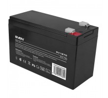 Аккумуляторная батарея для ИБП любых торговых марок, 12 В, 7 Ач, 151х65х100 мм, SVEN, SV-0222007