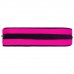 Пенал-косметичка BRAUBERG овальный, полиэстер, Pink, 22х9х5 см, 229270