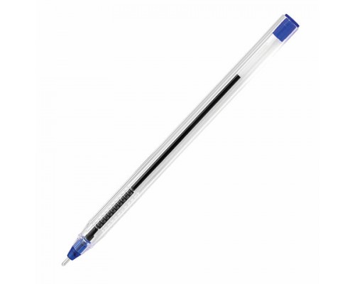 Ручка шариковая масляная PENSAN 2021, СИНЯЯ, трехгранная, узел 1мм, линия 0,8мм, 2021/S50 ш/к 2207