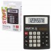 Калькулятор настольный STAFF STF-8008, КОМПАКТНЫЙ (113х87мм), 8 разрядов, двойное питание, 250147