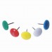 Силовые кнопки BRAUBERG цветные, круглые, 12мм, 50шт., в карт. коробке, 224771