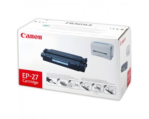 Картридж лазерный CANON (EP-27) LBP-3200/MF3228/3240/5730, ресурс 2500 стр, оригинальный