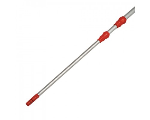 Черенок-ручка VILEDA телескопическая, до 2,5м (2*1,25м), алюминиевая (применим к 602099, 602101)