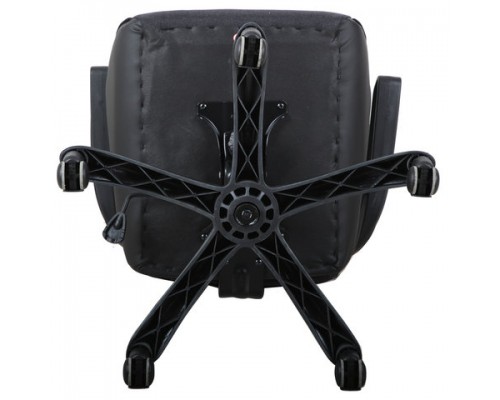 Кресло компьютерное BRABIX Nitro GM-001, ткань, экокожа, черное, 531817