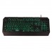Клавиатура проводная игровая SONNEN KB-7700, USB, 104 клавиш+10 программируемых, RGB, черная, 513512