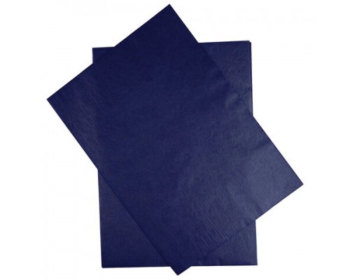Бумага копировальная (копирка) синяя А4, 50 листов, BRAUBERG ART 