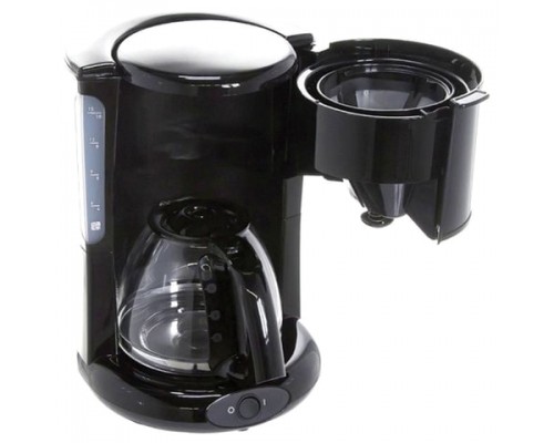 Кофеварка капельная TEFAL CM261838, 1000 Вт, объем 1,25 л, пластик, черная