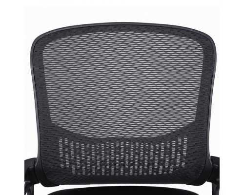 Кресло BRABIX Next MG-318, с подлокотниками, хром, черное, 531834