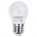 Лампа светодиодная SONNEN, 7(60)Вт, цоколь E27, шар, тепл.белый, 30000ч, LED G45-7W-2700-E27, 453703