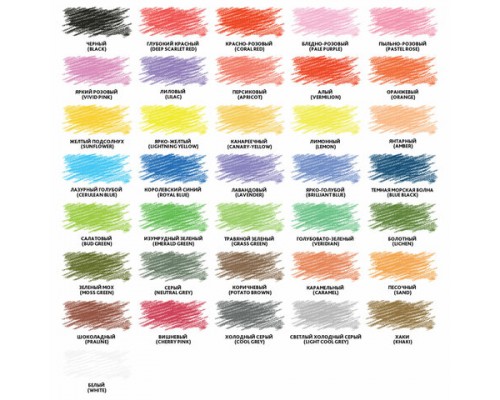 Карандаши цветные BRAUBERG PREMIUM, 36 цветов, пластиковые, трехгранные, грифель мягкий 3 мм, 181664