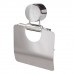 Держатель для бытовой туалетной бумаги LAIMA, нержавеющая сталь, зеркальный, 601620