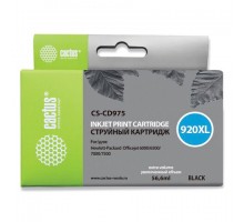 Картридж струйный CACTUS (CS-CD975) для HP Officejet 6000/6500/7000, черный