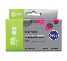 Картридж струйный CACTUS (CS-EPT0923) для EPSON Stylus C91/CX4300/T26/T27/TX106, пурпурный