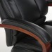 Кресло офисное BRABIX PREMIUM Infinity EX-707, дерево, натуральная кожа, черное, 531826