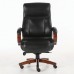 Кресло офисное BRABIX PREMIUM Infinity EX-707, дерево, натуральная кожа, черное, 531826
