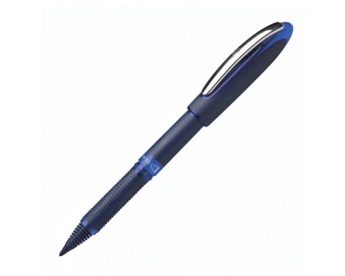 Ручка-роллер SCHNEIDER One Business, СИНЯЯ, корпус темно-синий, узел 0,8мм, линия 0,6мм, 183003
