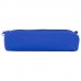 Пенал-тубус ПИФАГОР на молнии, текстиль, синий, 20*5 см, 104391