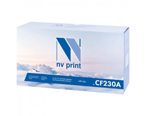 Картридж лазерный NV PRINT (NV-CF230A) для HP LaserJetPro M227fdw/M227sdn/M203dn, ресурс 1600 стр