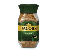 Кофе растворимый JACOBS "Monarch" 95 г, стеклянная банка, сублимированный, 8051325