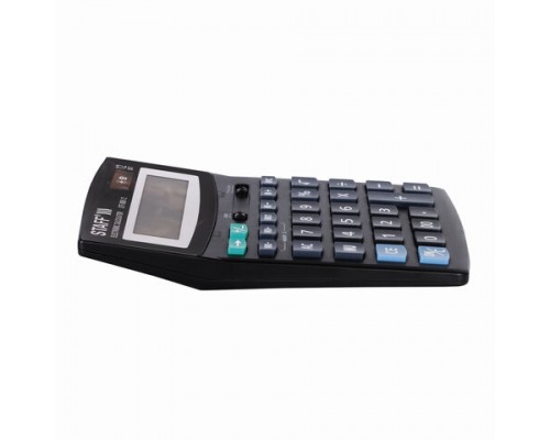 Калькулятор настольный STAFF STF-888-12 (200х150мм), 12 разрядов, двойное питание, 250149