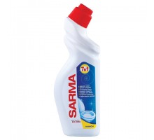 Средство для уборки туалета 750 мл, SARMA "Лимон", убивает микробы, 70674, 07067