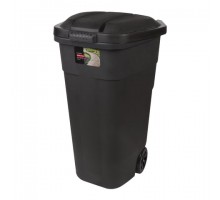 Контейнер 110 литров для мусора, с крышкой, на колесах, 84х54х58 см, пластиковый, PLAST TEAM, РТ9957