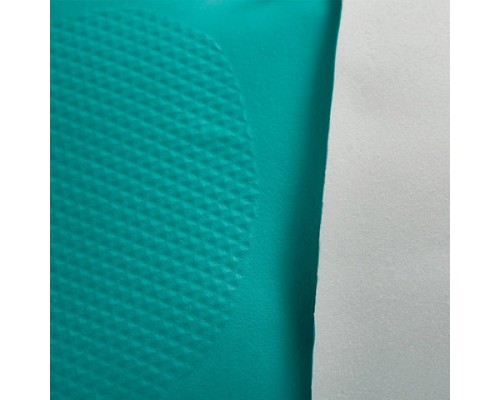 Перчатки нитриловые MANIPULA Дизель, хлопчатобумажное напыление, р-р. 9, L, зеленые, N-F-06, шк 0039